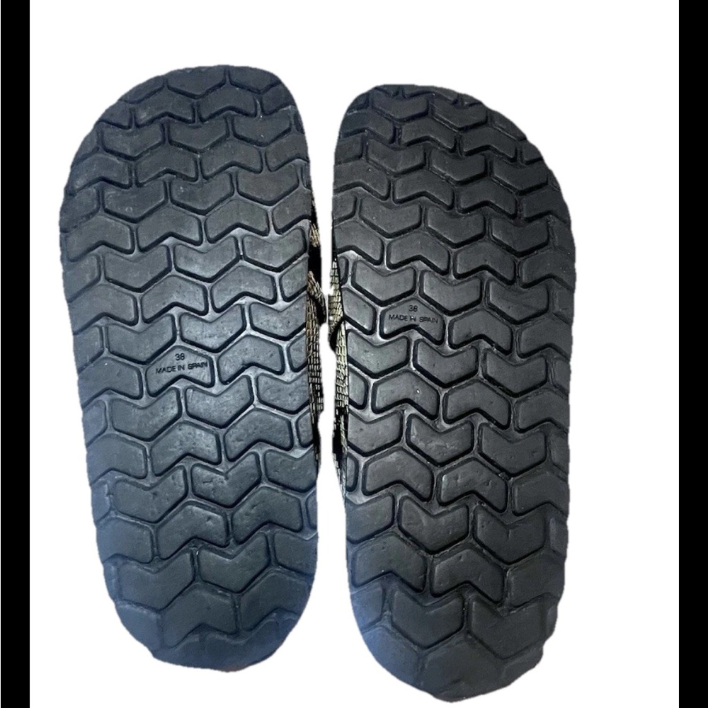 Ganni Snakeskin Pattern Slides - Picture 4 of 8